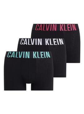 Pack Cuecas Calvin Klein Jeans Pretas para Homens