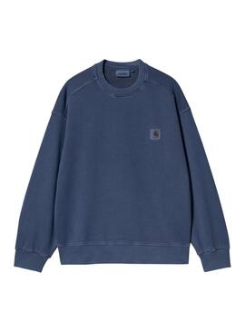 Moletom Carhartt Nelson Azul para Homem