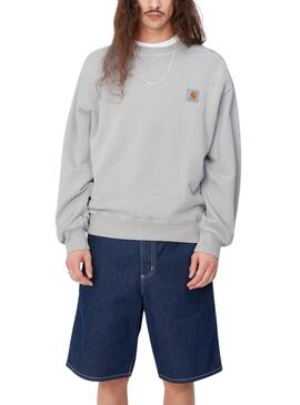Moletom Carhartt Nelson Cinza para Homem