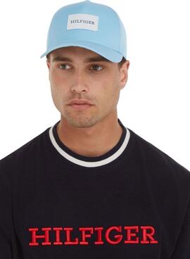 Gorra Tommy Hilfiger Monotype Season Azul Homem Mulher