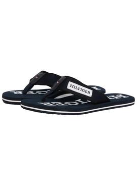 Chinelos Tommy Hilfiger Beach Sandal Marino para Homem