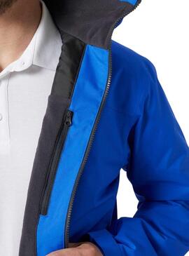 Jaqueta Helly Hansen Crew Midlayer Azul Para Homens