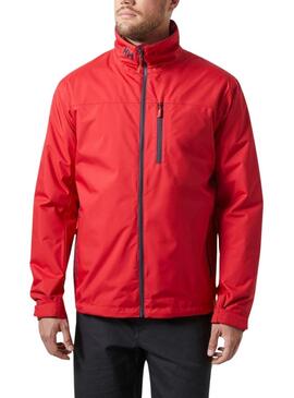 Jaqueta Helly Hansen Crew Midlayer Vermelha para Homem