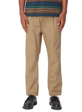 Calça Carhartt Abbott Bege Para Homem