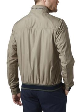 Jaqueta Helly Hansen Salt Windbreaker Marrom para Homem