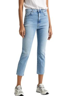 Calça de ganga Pepe Jeans Slim Jeans Denim Azul Para Mulher