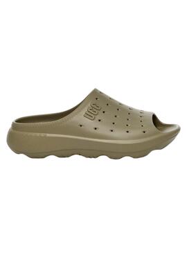 Chinelos UGG Slide It Verde Olive para Homens