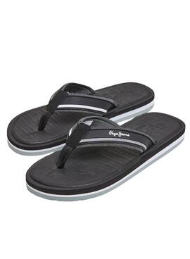 Chinelos Pepe Jeans West Basic Preto para Homens