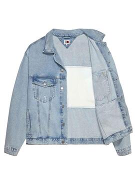 Jaqueta jeans Tommy Jeans Aiden Oversize para homem