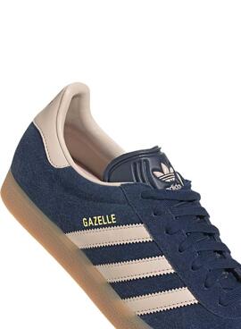 Sapatilhas Adidas Gazelle Azul-marinho para Mulheres e Homens