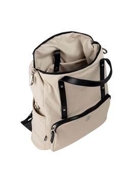 Mochila Munich Bloom Bege Para Mulher