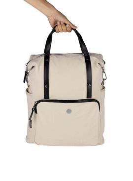 Mochila Munich Bloom Bege Para Mulher
