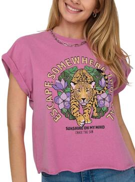 Camisola Only Lucinda Rosa para Mulher.