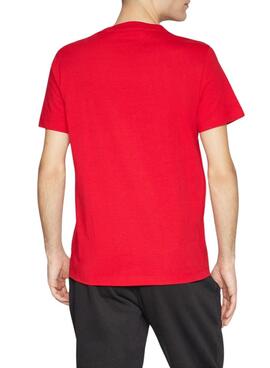 Camiseta Tommy Hilfiger Columbus Vermelha Para Homem