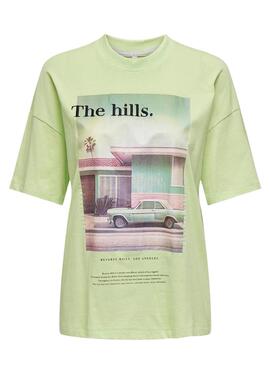 Camisa Only Holly Verde para Mulher.