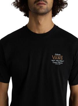 Camiseta Vans Holder Preta para Homem