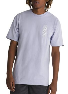 Camiseta Vans Hand Circle Roxa para Homem