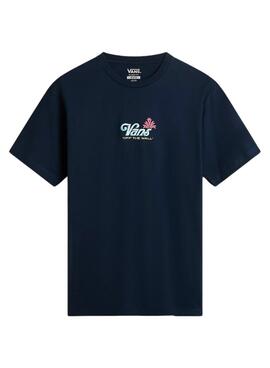 Camiseta Vans Abacaxi Azul Para Homem