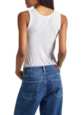 Camiseta Pepe Jeans Lane Branca para Mulher