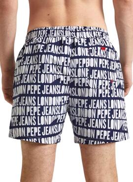Calção de banho Pepe Jeans AO Logo Azul-marinho para Homem