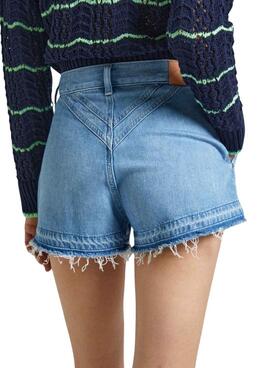 Shorts Pejson Jeans 80s para mulheres