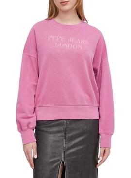 Moletom Pepe Jeans Kelly Rosa para Mulher