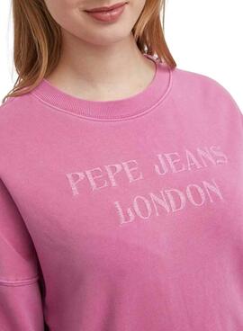 Moletom Pepe Jeans Kelly Rosa para Mulher