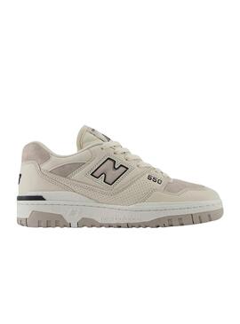 New Balance 550 Linen Branco Para Homens