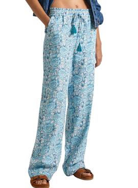 Calça estampada Pepe Jeans Dance para mulher.