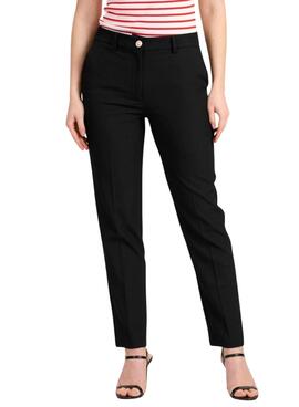 Calça Naf Naf Chino Preto Para Mulher