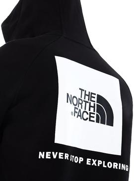 Sweat The North Face Red Box Preto Homem