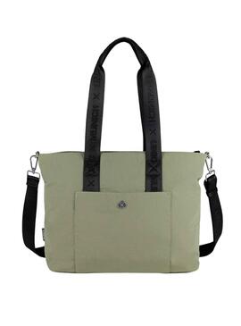 Bolsa Munich Shopper Bloom Verde para Mulher