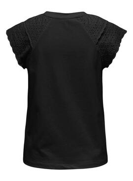 Camiseta Only Xiana Preta para Mulher.