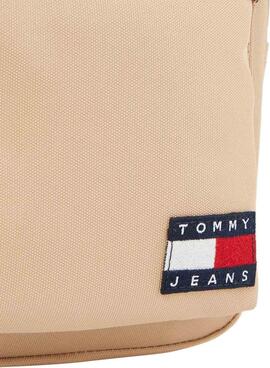 Bolsa Tommy Jeans Daily Reporter Marrom para Homem