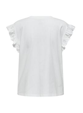 Camisa Only Pernille Branca para Mulher.