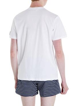 Camiseta Helly Hansen Core Branca para Homem