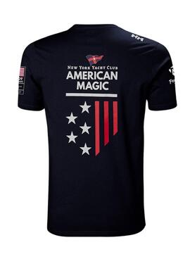 Camiseta Helly Hansen American Magic MarinoCamisa Helly Hansen American Magic Marino