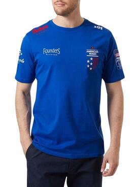 Camisa Helly Hansen American Magic Azul para Homem