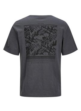 Camiseta Jack and Jones Guru Antracita para Homens