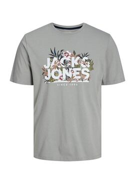 Camisa Jack and Jones Chill Cinza para Homem