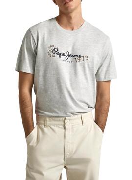 Camisa Pepe Jeans Camille Cinza para Homem