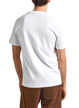 Camiseta Pepe Jeans Camille Branca Para Homem