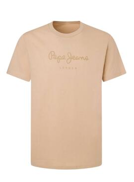 Camiseta Pepe Jeans Eggo Peach para Homem