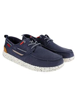 Sapatos de barco Walkin Pitas Jack Azul para Homens