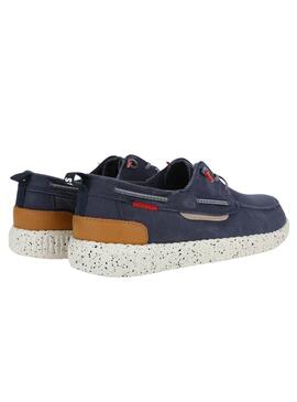 Sapatos de barco Walkin Pitas Jack Azul para Homens