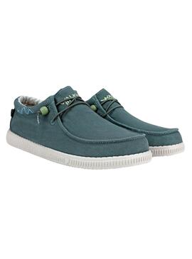 Sapatos Walkin Pitas Windover Azul Para Homem