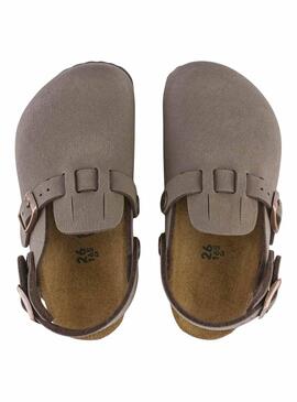Sapatos Birkenstock Birko-Flor Topo para Meninos e Meninas.