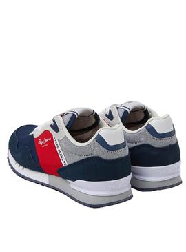 Sapatos Pepe Jeans London Bighton Marinho Criança