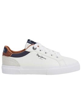 Tênis Pepe Jeans Kenton Branco para Criança