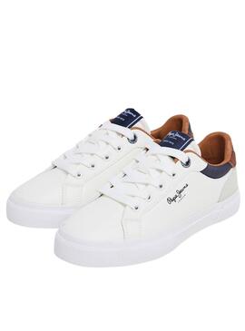 Tênis Pepe Jeans Kenton Branco para Criança